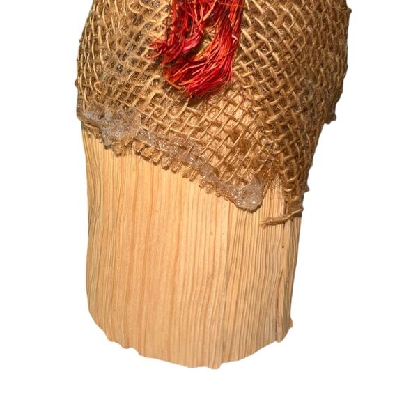 2 Corn Husks Dolls Women Vintage Natural Primative - Picture 14 of 14